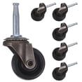 thumbnail image 1 of KAKOWELY 6 Pcs Roulettes pour Meubles Roulettes pour Chaises de Bureau Armoires Roues de Remplacement Roulettes pour Table Tiroir, 3.54x"X1.97"X1.18 Pouces, 1 of 5