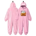 thumbnail image 3 of Unisex Couples Halloween Jumpsuit Costume Matching Loungewear Sleepwear Cosplay Outfit For Party Dress Up Home Lounge Night Events Photo Sessions Seasonal Gatherings And Holiday Wear, 3 of 7