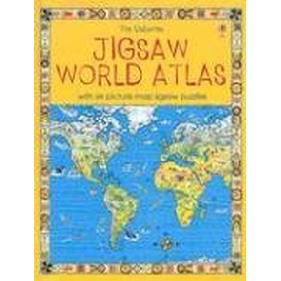 Pre-Owned Jigsaw World Atlas (Jigsaw Books), 9780794505950, 0794505953, Hardcover,
