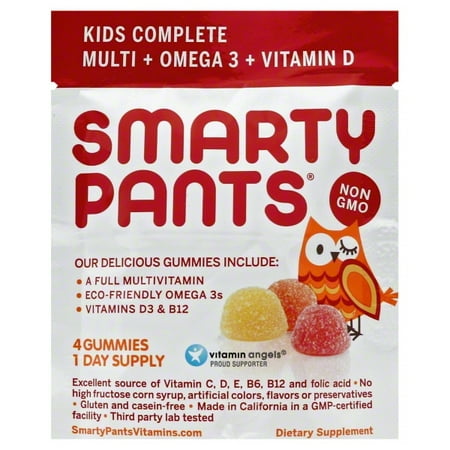 UPC 851356004026 product image for Smartypants Complete Multivitamin, Gummy, 0.42 Ounce | upcitemdb.com
