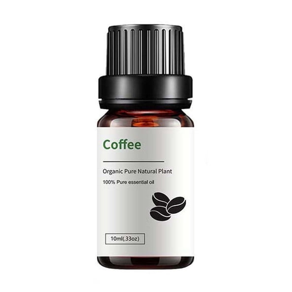 Mineart Pure Coffee Essential Oil 10ml Natural Plant Aromatherapy Oil Calming Fragrance For Diffuser Massage Skin Hair Care Daily Use