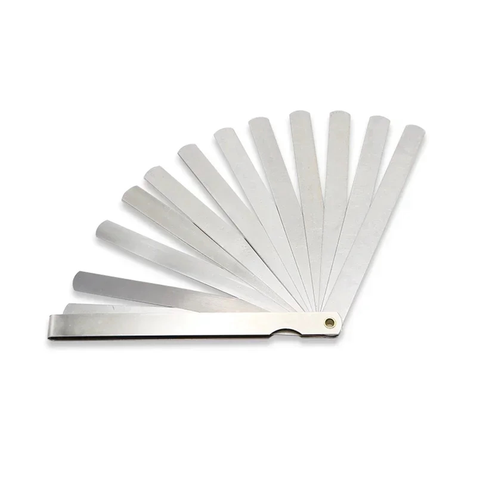 Portable 150 Mm Length 17 Blades Feeler Gauge Metric Feeler Gauge 0.02-1.00 Mm Measurement Tool ,Easy Identification