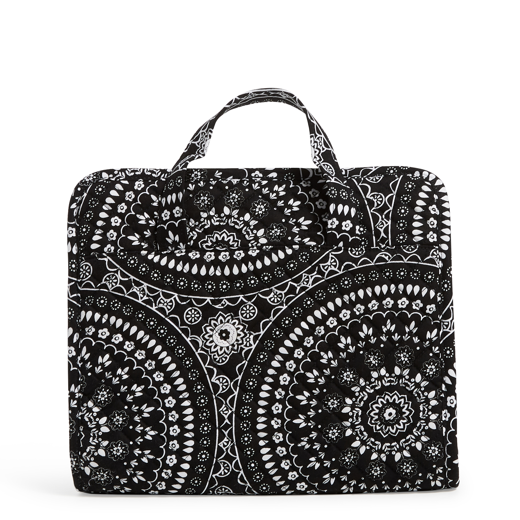 Vera Bradley Women's Recycled Cotton Hanging Travel Organizer Black