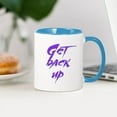 thumbnail image 3 of CafePress - Get Back Up Mugs - 11 oz Ceramic Mug - Novelty Coffee Tea Cup, 3 of 4