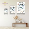 thumbnail image 4 of Eastern Print Educational Ocean life Poster, Toddler Activity Toys Decor, Preschool Poster, Kids Study Material Wall Art for Nursery, Classroom, Bedroom, Pre School Kids Learning, UNFRAMED 16x20, 4 of 4