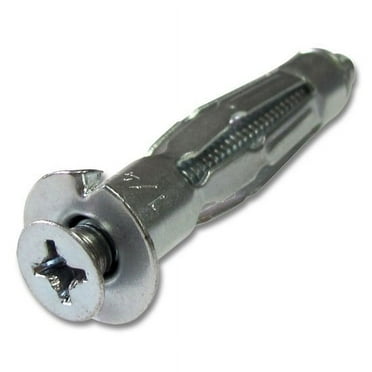 SpeedBrace Anchor for Metal Stud 10pc w/ Screws sit flush with the SpeedBrace! It works with both 1/2" or 5/8" Drywall.