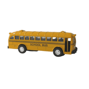 Classic Diecast School Bus with Pullback Action