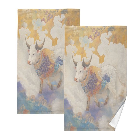 BZSMCE Face Towel Hand Towel Bath Towel Cotton Bath Towel Sets Hand Bath Towels Fashion Elegant Floral Whispers Pattern