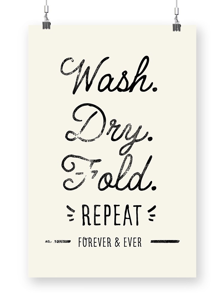 Laundry Room I. Poster - Victoria Barnes Designs, - Walmart.com