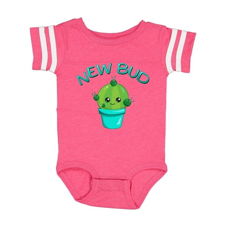 

Inktastic New Bud- cute baby cactus Gift Baby Boy or Baby Girl Bodysuit