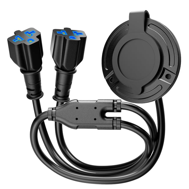 Enchufe de Entrada de Corriente Alterna 20A 125V para RV