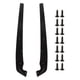 thumbnail image 1 of Aletas divisoras laterales para parachoques trasero, color negro brillante, para Serie 5 G30 G31 M Sport 2017-2022, 1 of 14