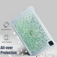 thumbnail image 7 of K-Lion for iPad 10th Generation Soft Case ,Fashion Glitter Lightweight Shockproof Protective Case Glossy Bling Ultra Thin Slim Cover for iPad 10th Gen 10.9 inch (2022),Green, 7 of 7