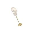 thumbnail image 1 of Earring Display Stand Human Ear Model Stud Display Photography Holder Showcase Jewelry Organizer Left Ear White, 1 of 9