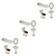thumbnail image 1 of Vogacara 4 Piezas Accesorios Para Casa De Muñecas Simulación Ecológica Lavabo De Cerámica Bañera Inodoro Kit De Lavabo Estilo A Type1 NO1, 1 of 6