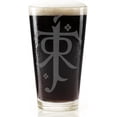 thumbnail image 3 of Engraved 16oz Pint Glass Inspired By JRR Tolkien's One Ring and Middle Earth | Unique Elvish Wizard Decor | Perfect Christmas Gift, 3 of 6