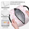thumbnail image 3 of Rateoe Cute Rabbit Pattern Lunch Bag Women, Lunch Box, Lunch Bag, Small Leakproof Lunch Tote Large Capacity Reusable Insulated Cooler Lunch Container, 3 of 6