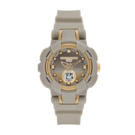Skechers Women's Brynwood Analog-Digital Gray Plastic Watch