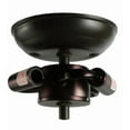 thumbnail image 2 of Meyda Tiffany 142266 Whispering Pines 3 Light 11" Wide Semi-Flush Ceiling Fixture - Bronze, 2 of 7