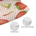 thumbnail image 5 of Disketp Pillow Covers Strawberries Pattern Throw Pillow Case Cushion Covers,Cushion For Bedroom,Couch,Home-14"X20", 5 of 8