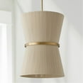 thumbnail image 2 of 6 Light Foyer-Bleached Natural Rope/Patinaed Brass Finish Capital Lighting 541261Np, 2 of 8