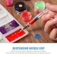 thumbnail image 2 of EeaseMX 100 piezas de jeringa profesional Tapas de la punta industrial Fin de la aguja de dispensación, 2 of 7