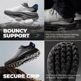 thumbnail image 4 of Zapatillas para correr de hombre NORTIV 8 con puntera ancha y amortiguación, 4 of 8