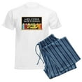 thumbnail image 6 of CafePress - WELCOME BACK TO SCHOOL BUS Men's Light Pajamas - Men's Light Loose Fit Cotton Pajama Set, 6 of 7