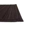 thumbnail image 2 of BambooMN Bamboo Slats Placemat with Fabric Border - Solid Color Print - 18" x 13" - Black, 8 pcs, 2 of 5