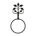 thumbnail image 1 of Village Wrought Iron TBR-109 Leaf Fan Towel Ring, 1 of 2