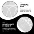 thumbnail image 2 of Minkissy 1Pcs Iron Lampshade for Table Lamps with Simple Design 15X15CM, 2 of 8