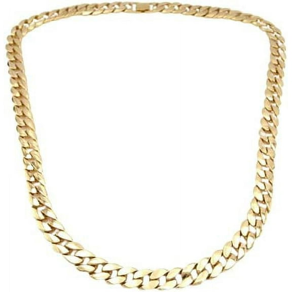 Hip Hop Gold Tone 2 Chainz Cuban Link Chain Necklace 33"