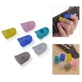 thumbnail image 3 of Labymos 6pcs Guitar Silicone Finger Fingertip Protectors for Guitar Ukulele Beginners (Random Color Delivery), 3 of 8