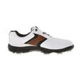 thumbnail image 2 of NEW Mens FJ FootJoy Contour Golf Shoes 54130 White / Brown - Choose Size!, 2 of 3
