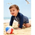 thumbnail image 3 of Aideaone Toddler Baby Boys Swimsuit One Piece Swimwear Long Sleeve with Zipper Rash Guard 3-36 Months, 3 of 6