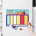thumbnail image 4 of Calendario mensual borrable, pizarra magnética A3 para mensajes, pizarra blanca suave, pegatina movible para refrigerador, 4 of 5