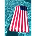 thumbnail image 3 of 6ft American Flag Inflatable Pool Floats, Jetlifee 6 ft Inflatable Swimming Pool Float US Flag Floaties with Stars & Stripes for Summer Parties,Swimming Pool, 3 of 8