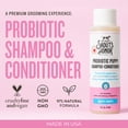 thumbnail image 2 of Champú y acondicionador probiótico para mascotas Skout Honor con aceite de aguacate y omega-3, 97% natural, sin parabenos ni sulfatos, libre de crueldad animal, 16 oz, Happy Puppy, 2 of 8