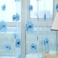 thumbnail image 4 of Cheers.US Sunflower Print Voile Window Curtain Panel Sheer Tulle Drape Home Bedroom Decors, 4 of 4