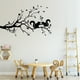 thumbnail image 5 of Advancent Etiqueta de pared de rama de árbol creativa negra para decoración de dormitorio y sala de estar, verde y respetuoso con el medio Decoración del hogar, 5 of 6