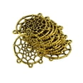 thumbnail image 2 of lionlar 20pcs Rétro Indien Rêve Pendentifs DIY Collier Faisant Connecteur Or, 2 of 7