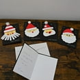 thumbnail image 2 of 4E's Novelty Card Making Kit for Kids 3+ - DIY Christmas Crafts, 12 pcs Trendy Christmas Cards, Includes Christmas Cards with Envelopes, Fun Craft Kit, 2 of 8