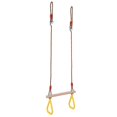 thumbnail image 4 of Trapecio Trapeze Trapeze Stick de Madera Niños Barra de Balance Barra de Alta Resistencia Trapecio Bar para el Patio de Jardín, 4 of 7