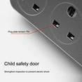 thumbnail image 5 of RKZDSR Multifunctional Household Power Strip - Standard Plug with Switches, 6.5ft Long Cord, Socket with USB Ports, Ideal for Home and Office Use, 5 of 9