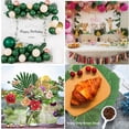 thumbnail image 4 of Set decorativo de hojas de palmera tropicales artificiales, 86 unidades, LOMIRO, 4 of 7