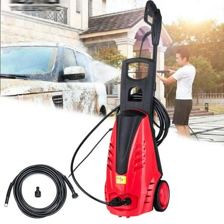1800 PSI 1.85 GPM Electric Pressure Washer Electric Power Washer Portable Car Wash Machine with 10 Ft High Pressure Pipe and Trigger