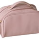 thumbnail image 5 of Bolsa de cosméticos bolsa de maquillaje de gran capacidad bolsa de baño de viaje portátil de doble cremallera rosa, 5 of 10