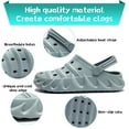 thumbnail image 2 of Cyiecw Unisex Garden Clogs Slip-on Garden Shoes Lightweight Beach Sandals Slippers for Women and Men, 2 of 6