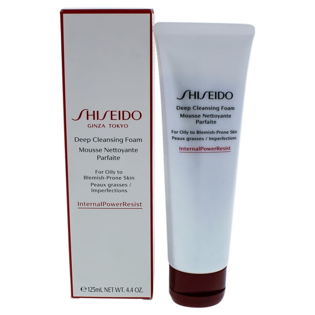 Limpiador Shiseido Espuma de limpieza profunda 4.4 oz
