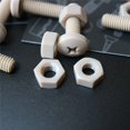 thumbnail image 2 of 5 x PEEK Pan Head Screw M6 x 20mm Nuts & Bolts - Peek Plastic nuts and bolts, anti corrosion, chemical resistant, high temperature resistance (15/64 x 25/32 in), 2 of 7
